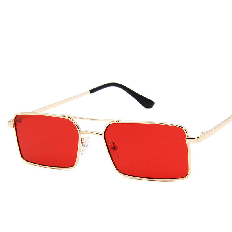 Fashion Tiny Narrow Rectangle Sunglasses UNISEX Thin Small Sun Glasses Brand Designer Vintage Glasses