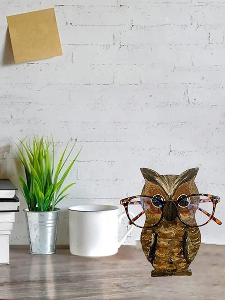 Animal Glasses Stand Holder Wooden Animal Glasses Stand Storage Rack Glasses Display Stand