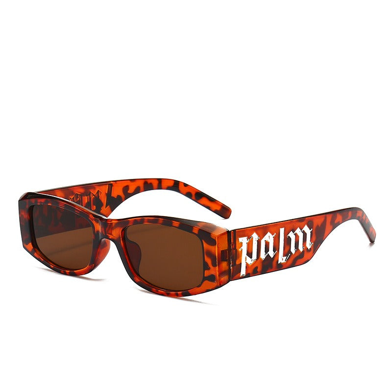 Fashion square sunglasses for men, punk style sunglasses for women, internet celebrity style glasses