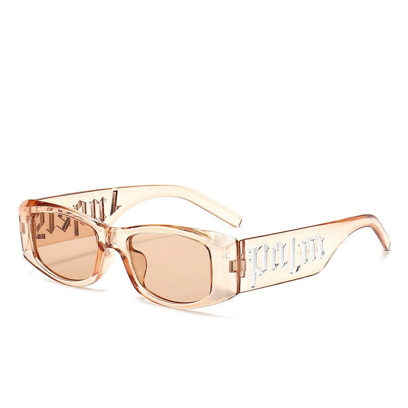 Fashion square sunglasses for men, punk style sunglasses for women, internet celebrity style glasses