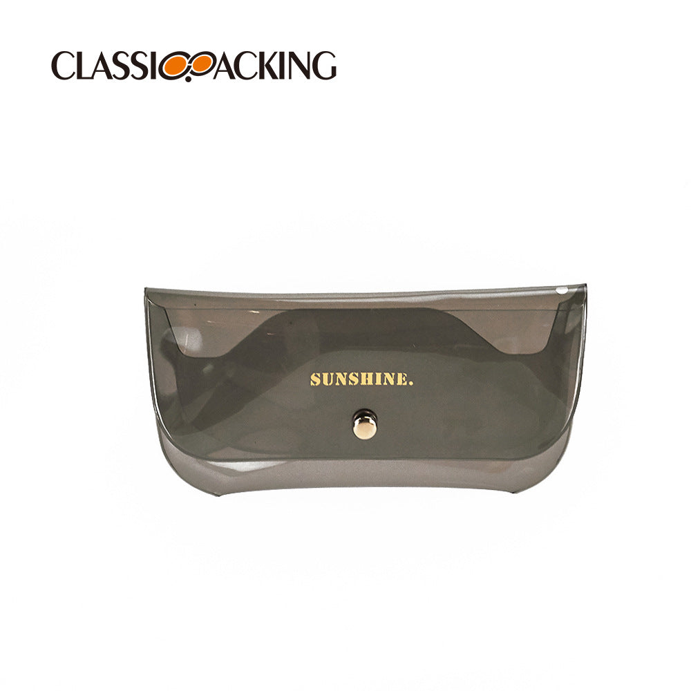 New Transparent Jelly Glasses Bag Men And Women Sunglasses Sunglasses Storage Protection Travel Portable Glasses Case Box