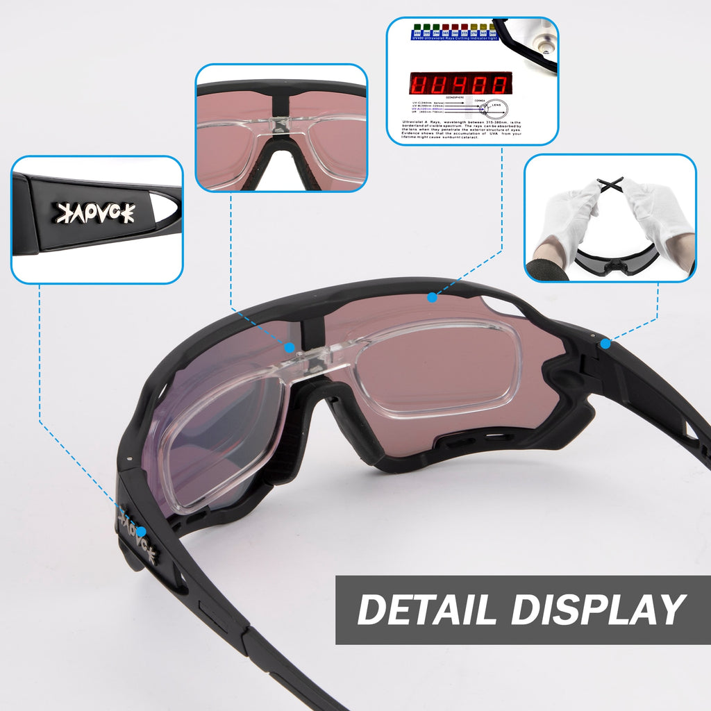 Outdoor Sports Polarized Cycling Glasses Road Bike Glasses Mountain Bicycle Sunglasses Men Women Cycling Goggles Eyewear