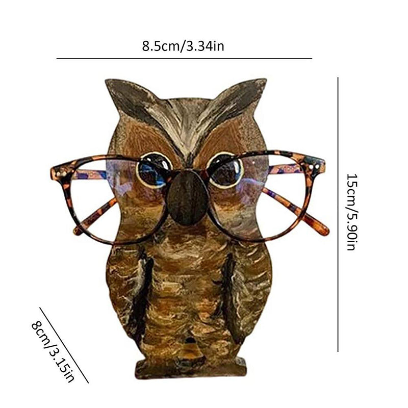 Animal Glasses Stand Holder Wooden Animal Glasses Stand Storage Rack Glasses Display Stand