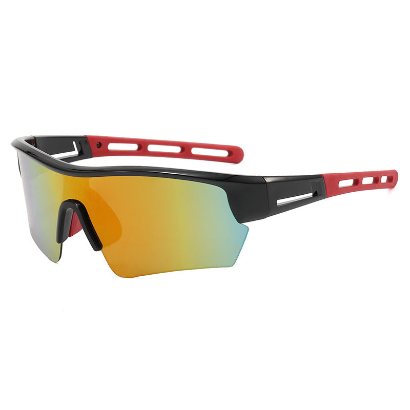 New Colorful Sunglasses Men And Women Outdoor Sports Glasses 9332 Cycling Sunglasses