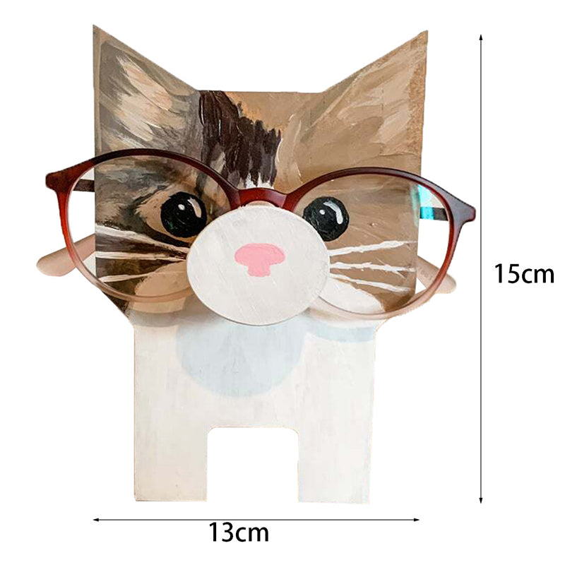 Animal Glasses Stand Holder Wooden Animal Glasses Stand Storage Rack Glasses Display Stand