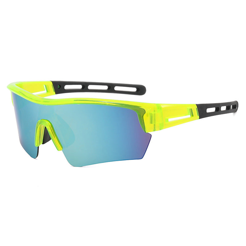 New Colorful Sunglasses Men And Women Outdoor Sports Glasses 9332 Cycling Sunglasses