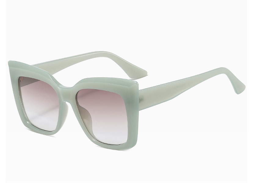 Sunglasses Personality Cat Eye Big Frame Sunglasses Female Sunshade Decorative Glasses