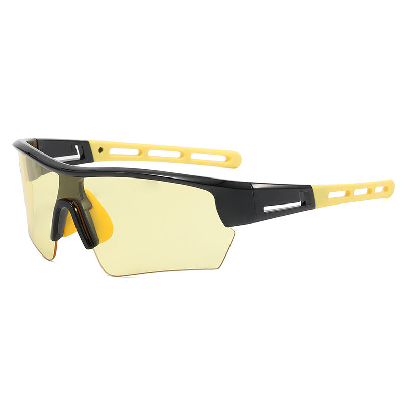 New Colorful Sunglasses Men And Women Outdoor Sports Glasses 9332 Cycling Sunglasses
