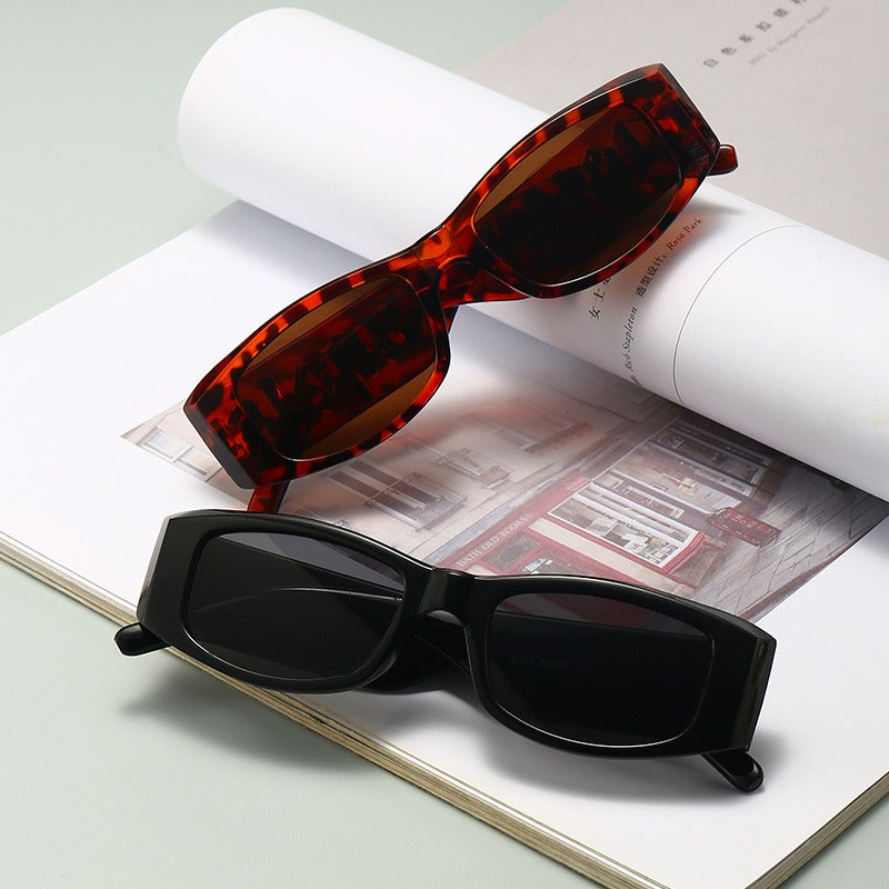 Fashion square sunglasses for men, punk style sunglasses for women, internet celebrity style glasses